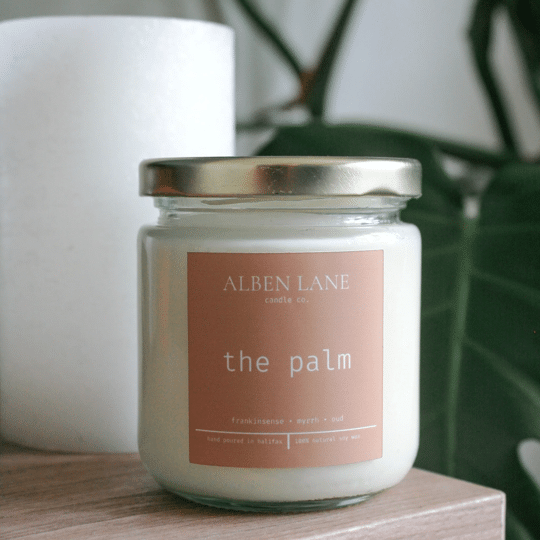 Alben Lane Candle Co The Palm, 8Oz