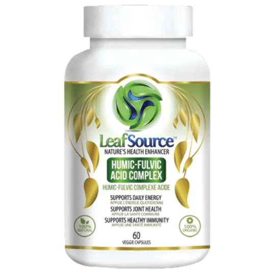 LeafSource Humic-Fulvic Acid Complex, 60 Capsules