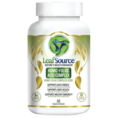 LeafSource Humic-Fulvic Acid Complex, 60 Capsules