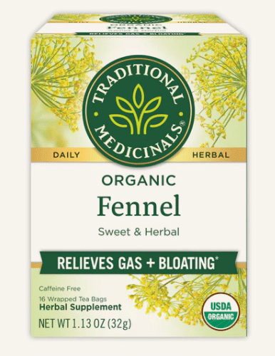 Traditional Medicinals - Organic Fennel Tea, 16 Bags