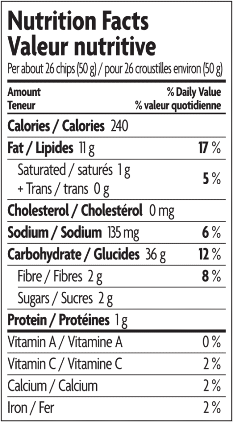 Que Pasa Organic Grain Free Tortilla Chips With A Squeeze Of Lime 142G