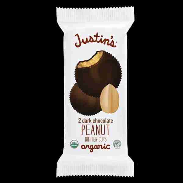 Justins - Dark Chocolate Peanut Butter Cups, 40G