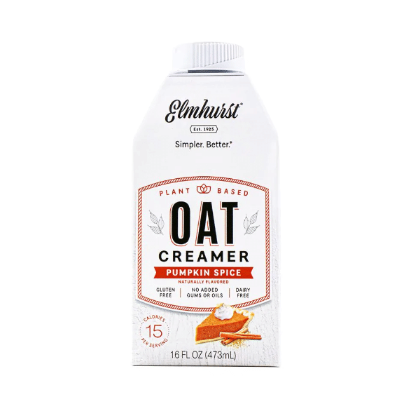 Elmhurst Oat Creamer, Pumpkin Spice, 473 Ml