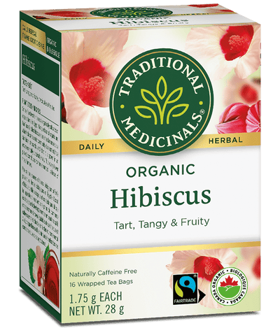 Traditional Medicinals - Organic Hibiscus Tea, 16 Bags