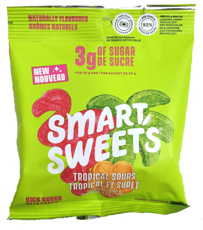 SmartSweets Tropical Sours, 50 g