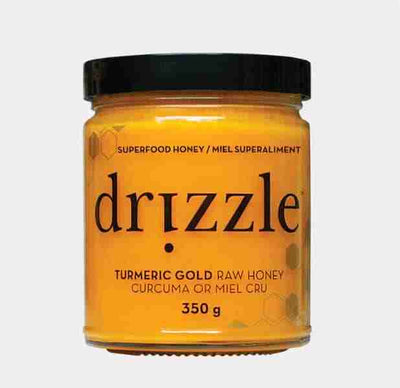 Drizzle Turmeric Gold Raw Honey, 350 g