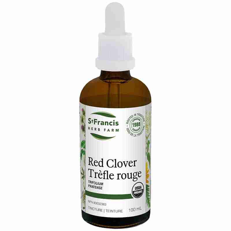 St. Francis Herb Farm Red Clover Tincture, 100 mL