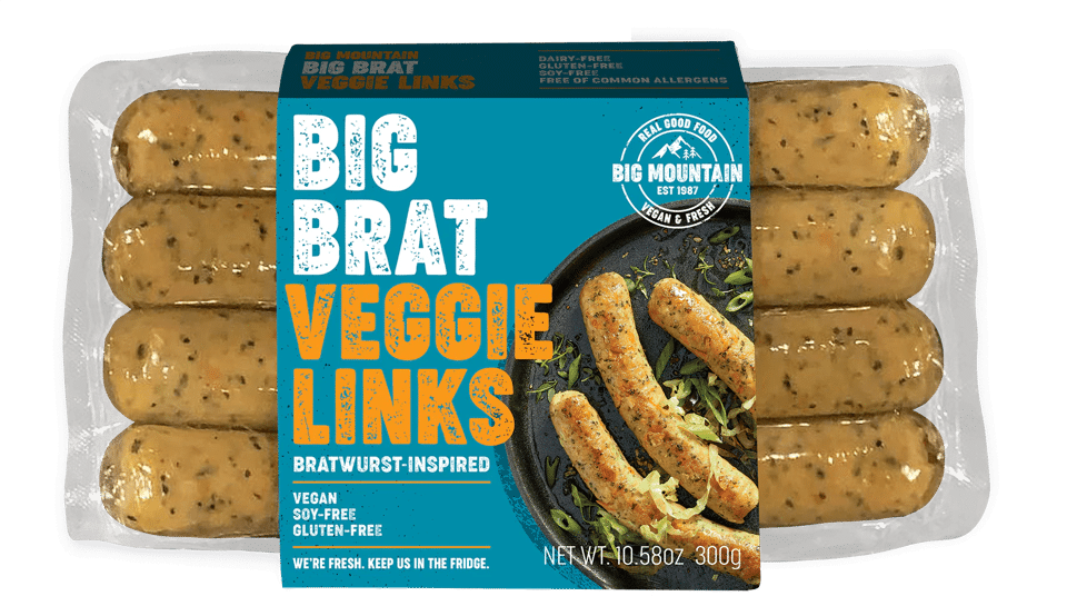 Big Mountain Foods Big Brat Veggie Link 300G
