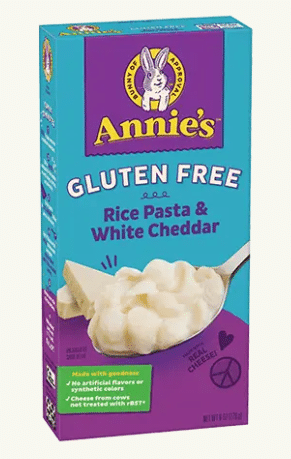 Annie's Gluten Free Rice Pasta Shells & White Cheddar 170G