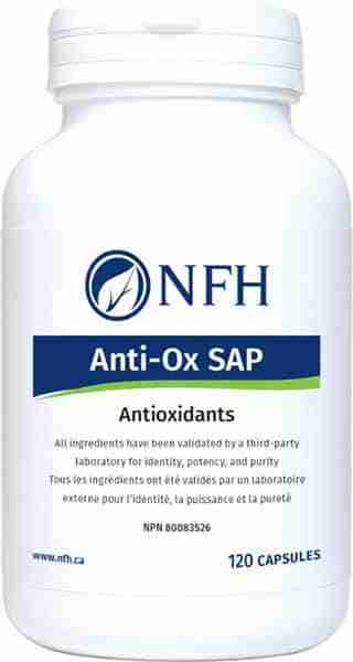 NFH Anti-Ox SAP, 120 Capsules