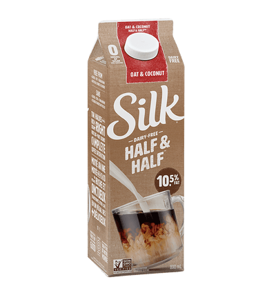 Silk Dairy-Free Half & Half (Oat And Coconut) 890Ml