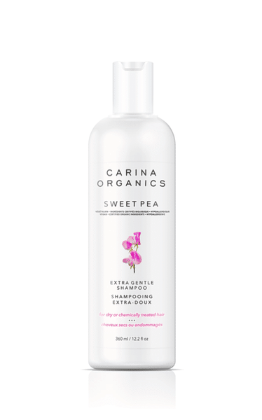 Carina Organics Extra Gentle Shampoo: Sweet Pea - 360Ml