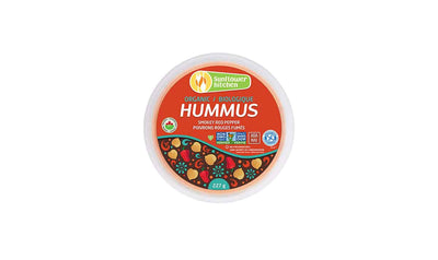 Sunflower Kitchen Certified Organic Smokey Red Pepper Hummus 227G