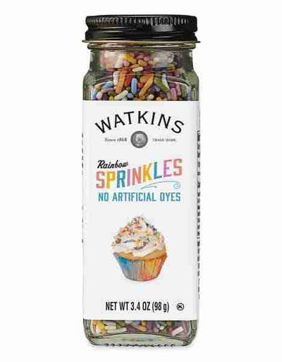Watkins Rainbow Sprinkles, 98 g