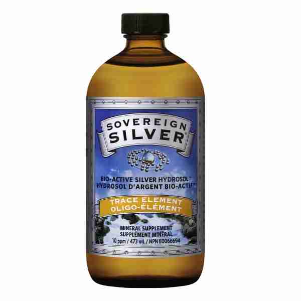 Natural Immunity Soverign Silver Mineral Supplement 473Ml