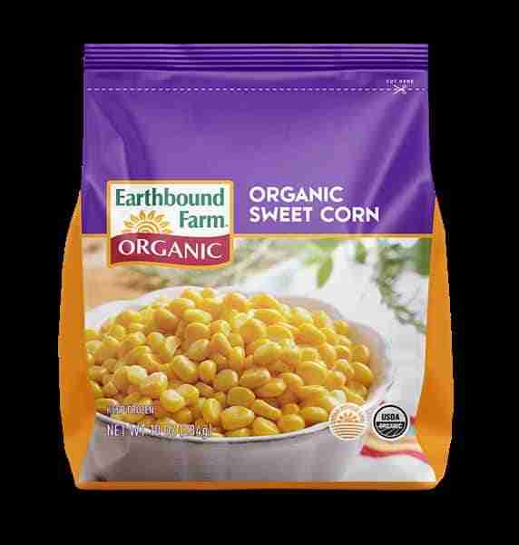 Earthbound Farm Organic Whole Kernel Sweet Corn, 350 g