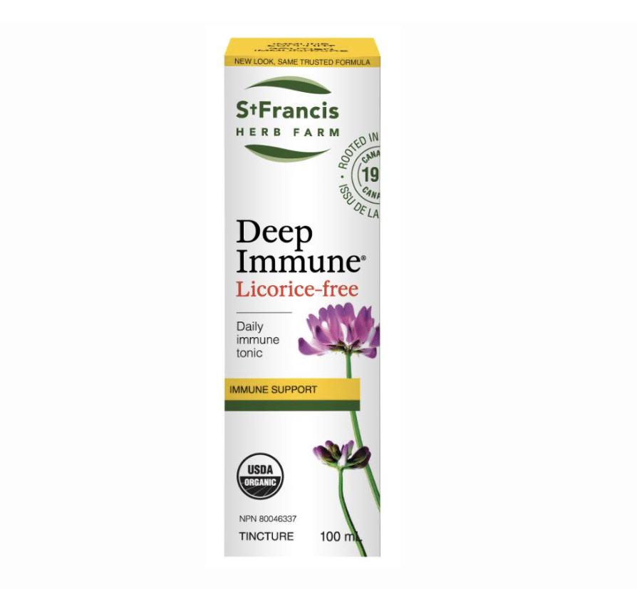 St. Francis Herb Farm Deep Immune Licorice-Free, 100 mL