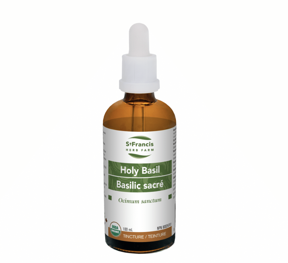 St. Francis Herb Farm Holy Basil Tincture, 100 mL