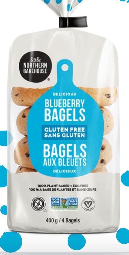 Little Northern Bakehouse - GF Blueberry Bagels, 400G