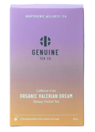 Genuine Tea Co. Organic Valerian Dream Herbal Tea, 30 g