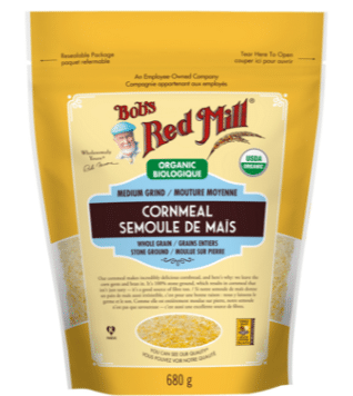 Bob's Redmill Organic Cornmeal Medium Ground, 680G