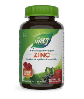 Nature's Way Zinc, 60 Gummies