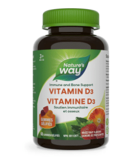 Nature's Way Vitamin D3 Gummies, 60 Gummies