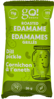 Go! Beanz Roasted Edamame, Dill Pickle, 26 g