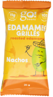 Go! Beanz Roasted Edamame, Nacho, 26 g