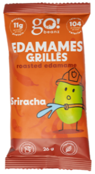 Go! Beanz Roasted Edamame - Sriracha, 26G