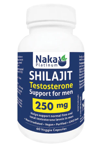 Naka Platinum Shilajit 250Mg, 60Caps