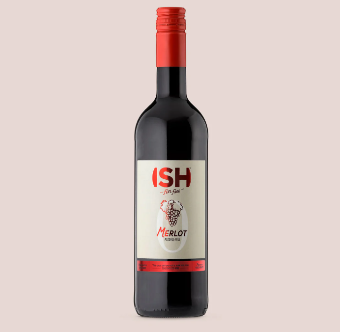ISH Spirits Non-Alcoholic Merlot, 750 mL