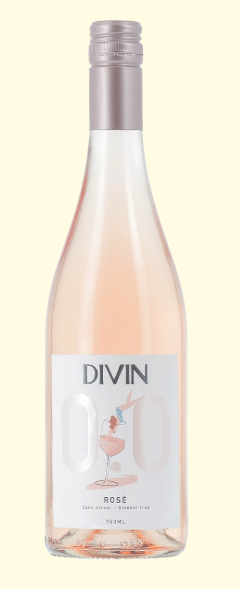 DIVIN Non-Alcoholic Rose, 750Ml