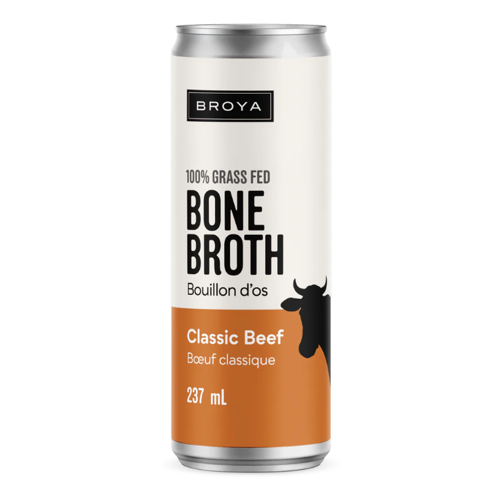 Broya 100% Grass-Fed Beef Bone Broth, 237 mL