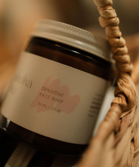 Muskoka Tallow Sensitive Face Whip (Grass Fed/Finished), 2.5 oz