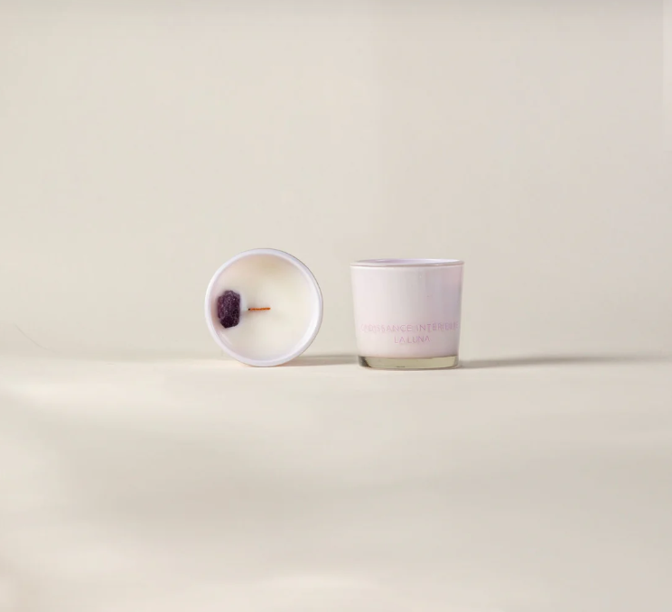 La Luna Inner Growth Amethyst Candle, 56 g