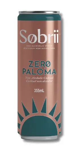 Sobrii Zero Paloma Non-Alcoholic Cocktail, 355Ml
