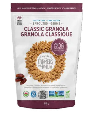 One Degree Sprouted Classic Granola, 510 g