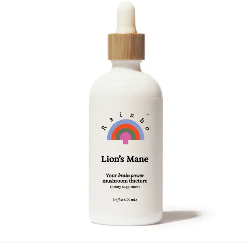 Rainbo Lion's Mane Mushroom Tincture, 100 mL