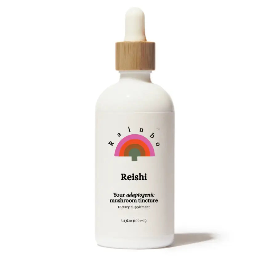 Rainbo Reishi Adaptogenic Mushroom Tincture, 100 mL