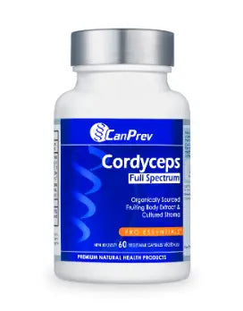 CanPrev Cordyceps Full Spectrum, 60 Vegetable Capsules