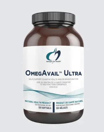 Designs for Health OmegAvail Ultra, 120 Softgels
