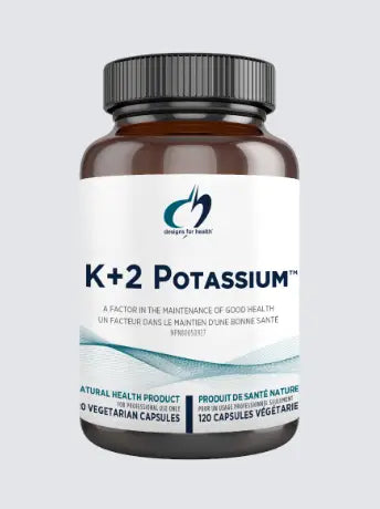 Designs For Health K+2 Potassium, 120Cap