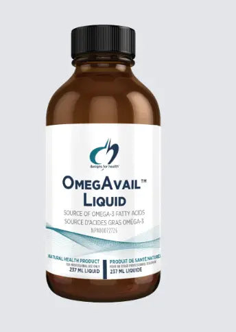 Designs for Health OmegAvail Liquid, 237 mL