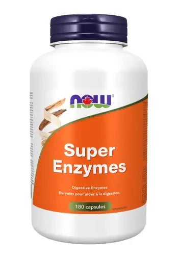 NOW Super Enzymes, 180 Capsules