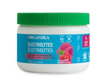 Organika Electrolytes Wild Raspberry, 210 g