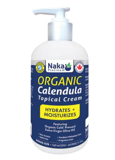 Naka Organic Calendula Topical Cream, 340Ml