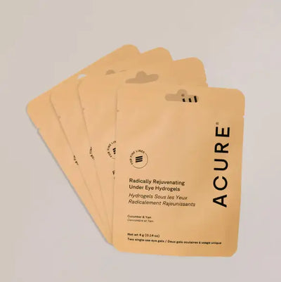 Acure Rejuvenating Under Eye Hydrogel Mask, 1 Pair