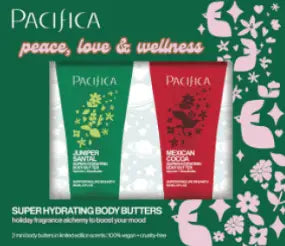 Pacifica Holiday Body Butter Set, 2Pk