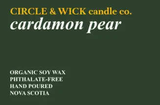 Circle & Wick Cardamom Pear Candle, 16 oz